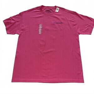 Margaritaville Pink Graphic T-Shirt Unisex X-Large NWT Turtle